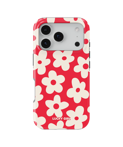 Vermillion Big Blooms Phone Case