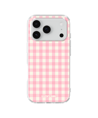 Cupcake Gingham Clear Case Insert