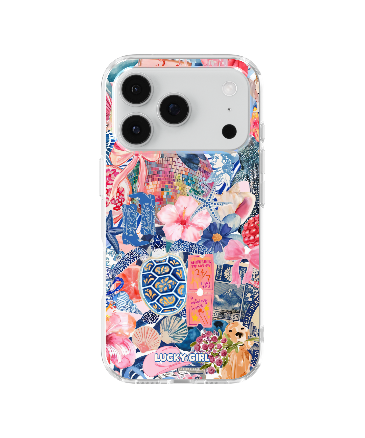 Seas the Day Clear Case Insert