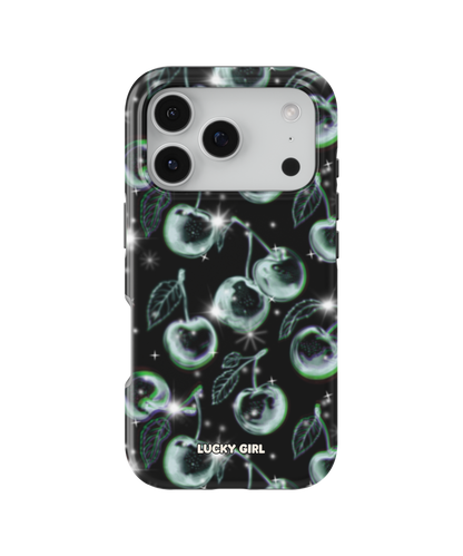 Chrome Cherries Phone Case