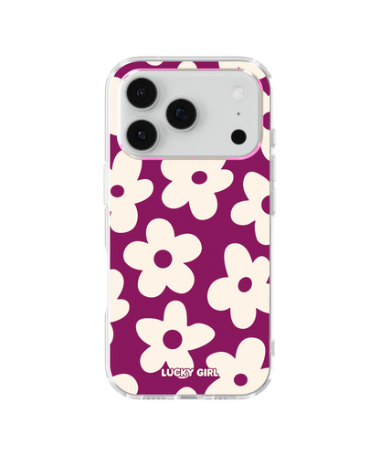Velvet Big Blooms Clear Case Insert