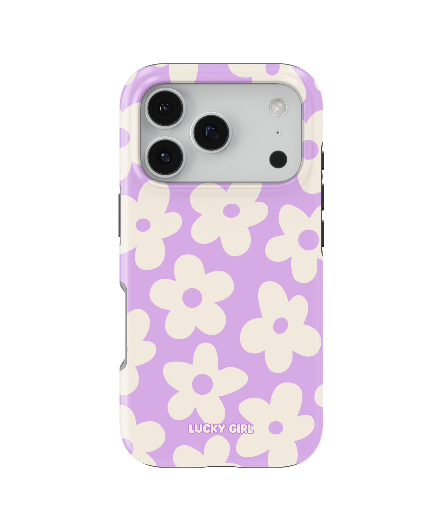 Lilac Big Blooms Phone Case