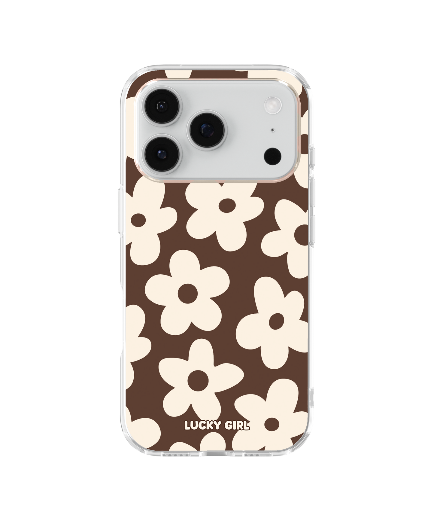 Espresso Big Blooms Clear Case Insert