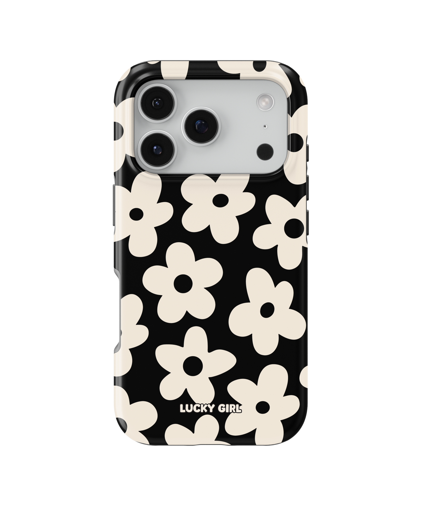 Onyx Big Blooms Phone Case