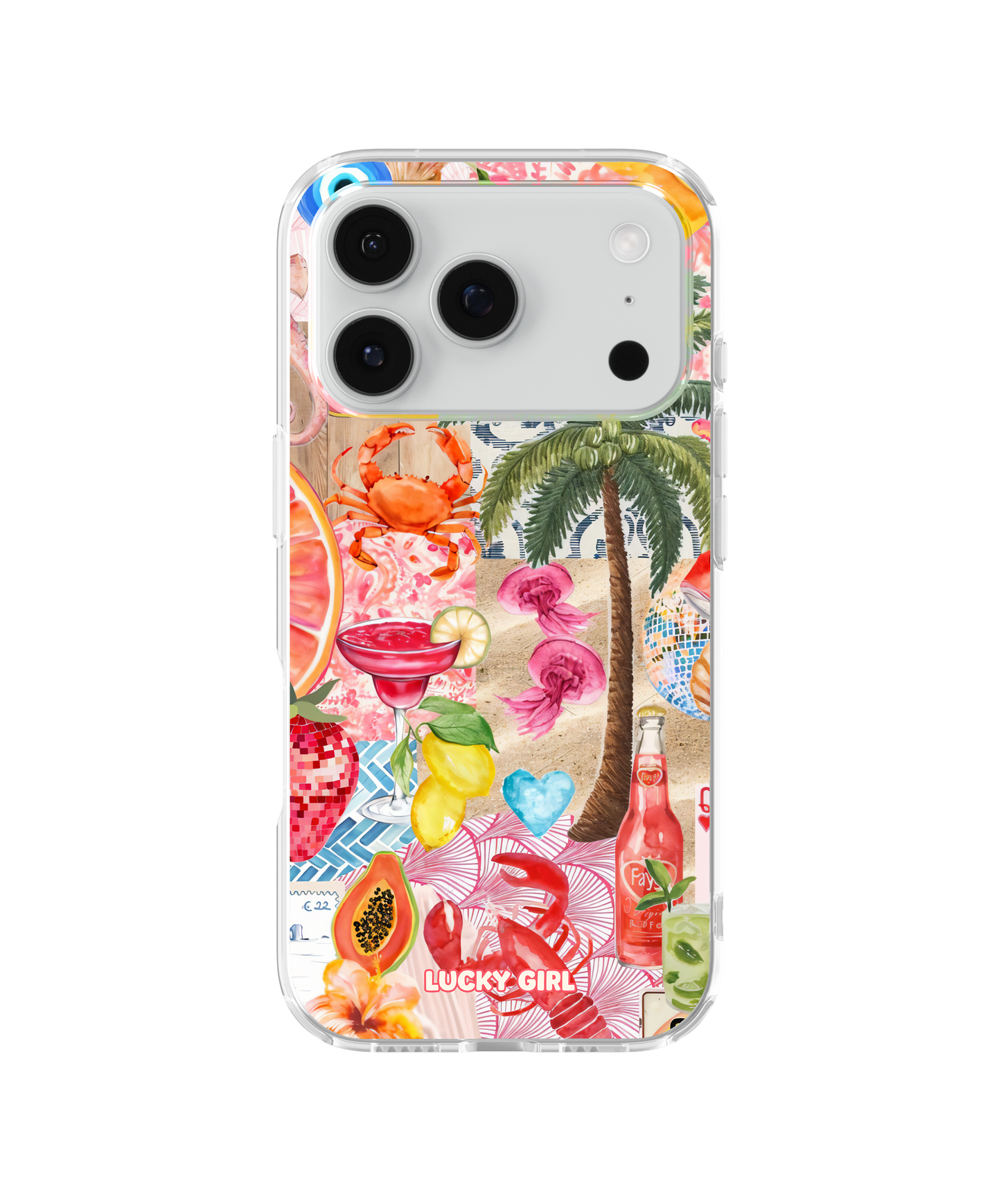 Palm Party Clear Case Insert