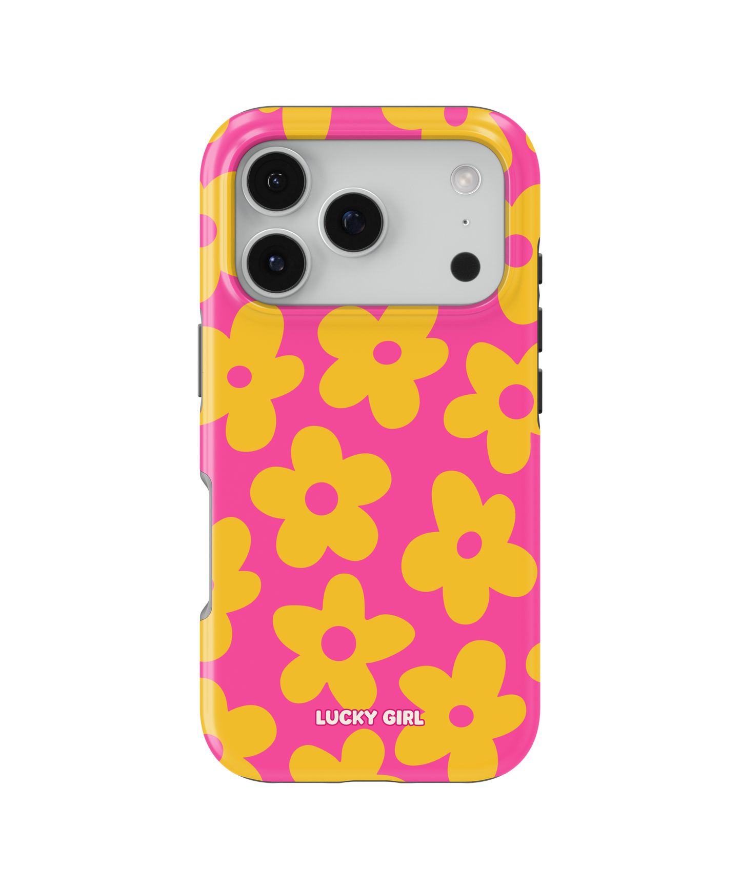 Pink Lemonade Big Blooms Phone Case
