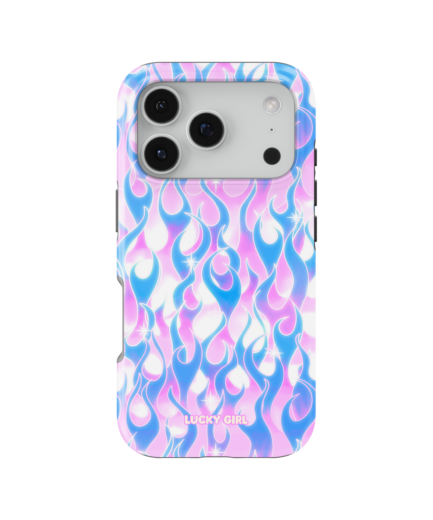 Ultraviolet Flames Phone Case