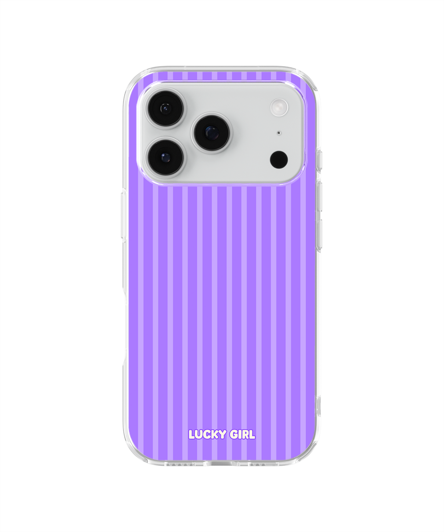 Ube Stripes Clear Case Insert