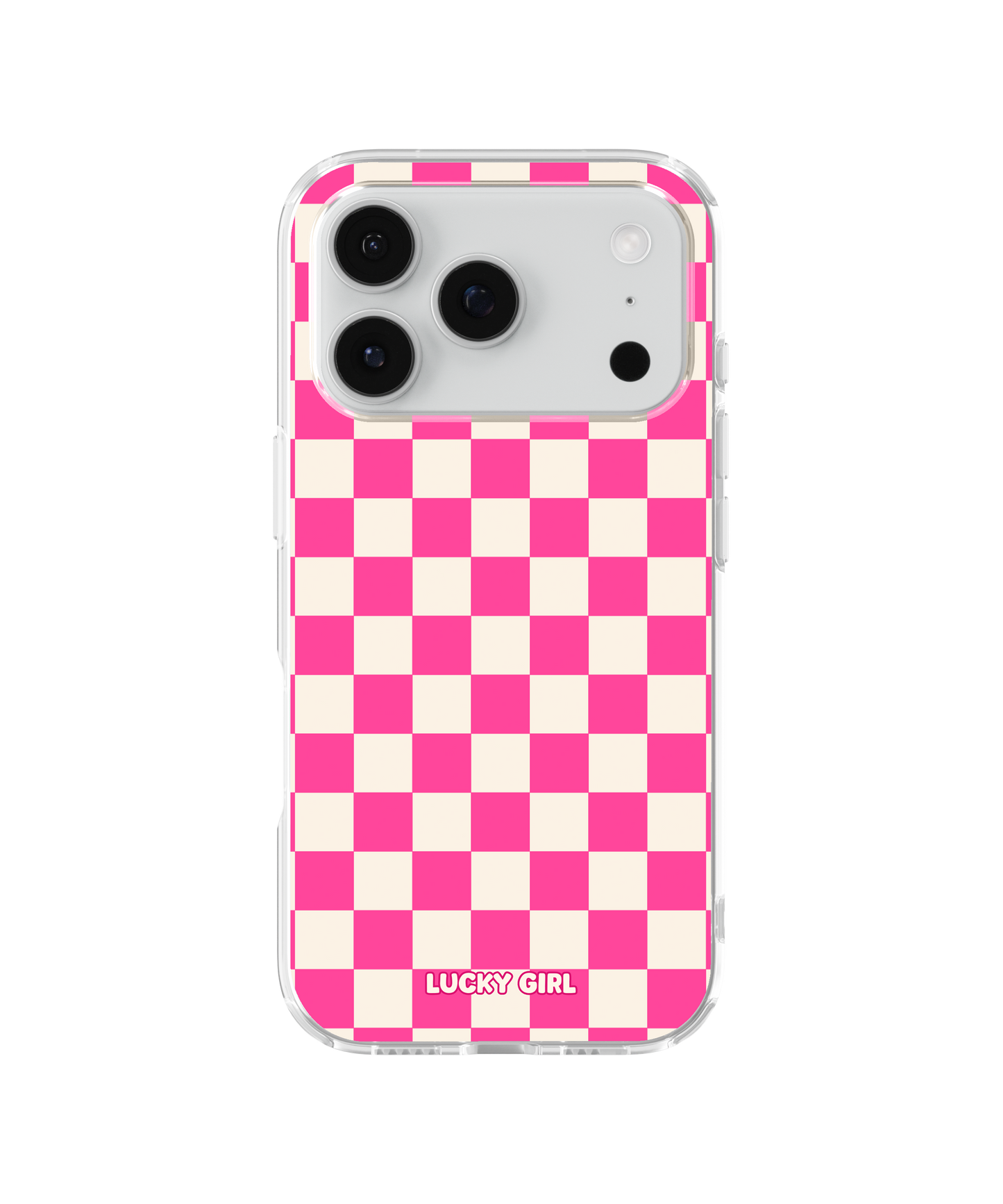 It Girl Checkers II Clear Case Insert