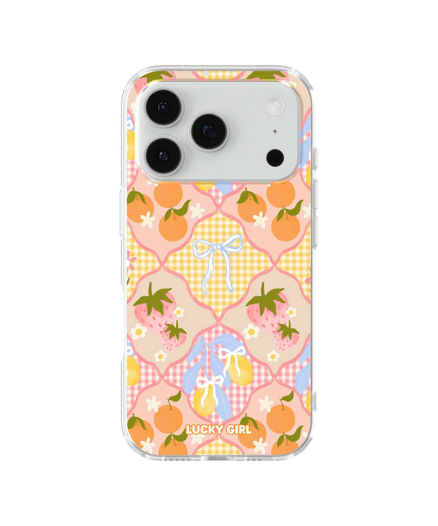 Gingham Grove Clear Case Insert