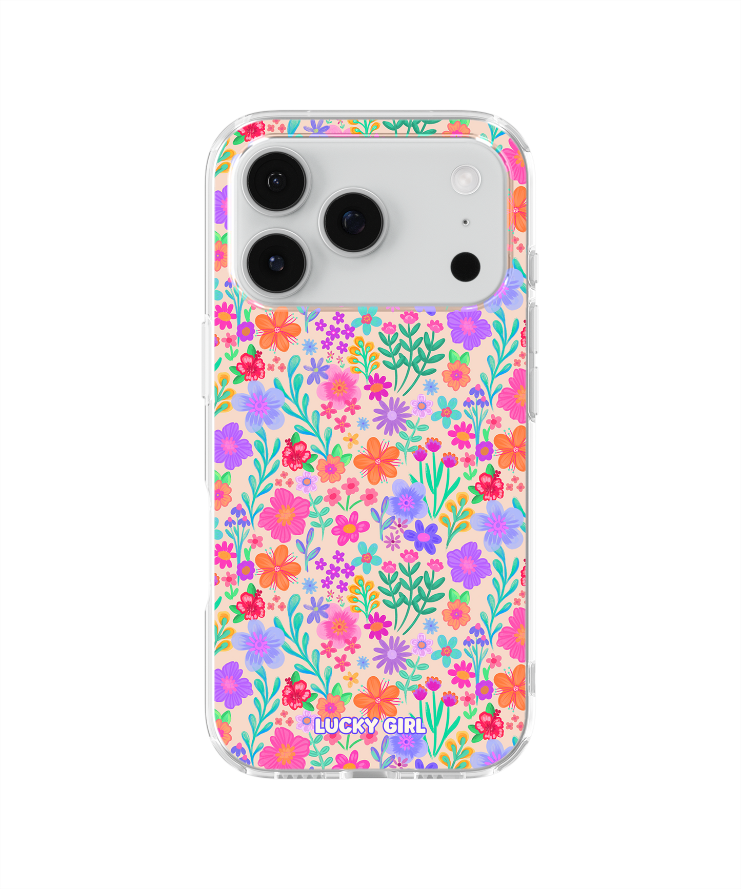 Neon Garden Clear Case Insert