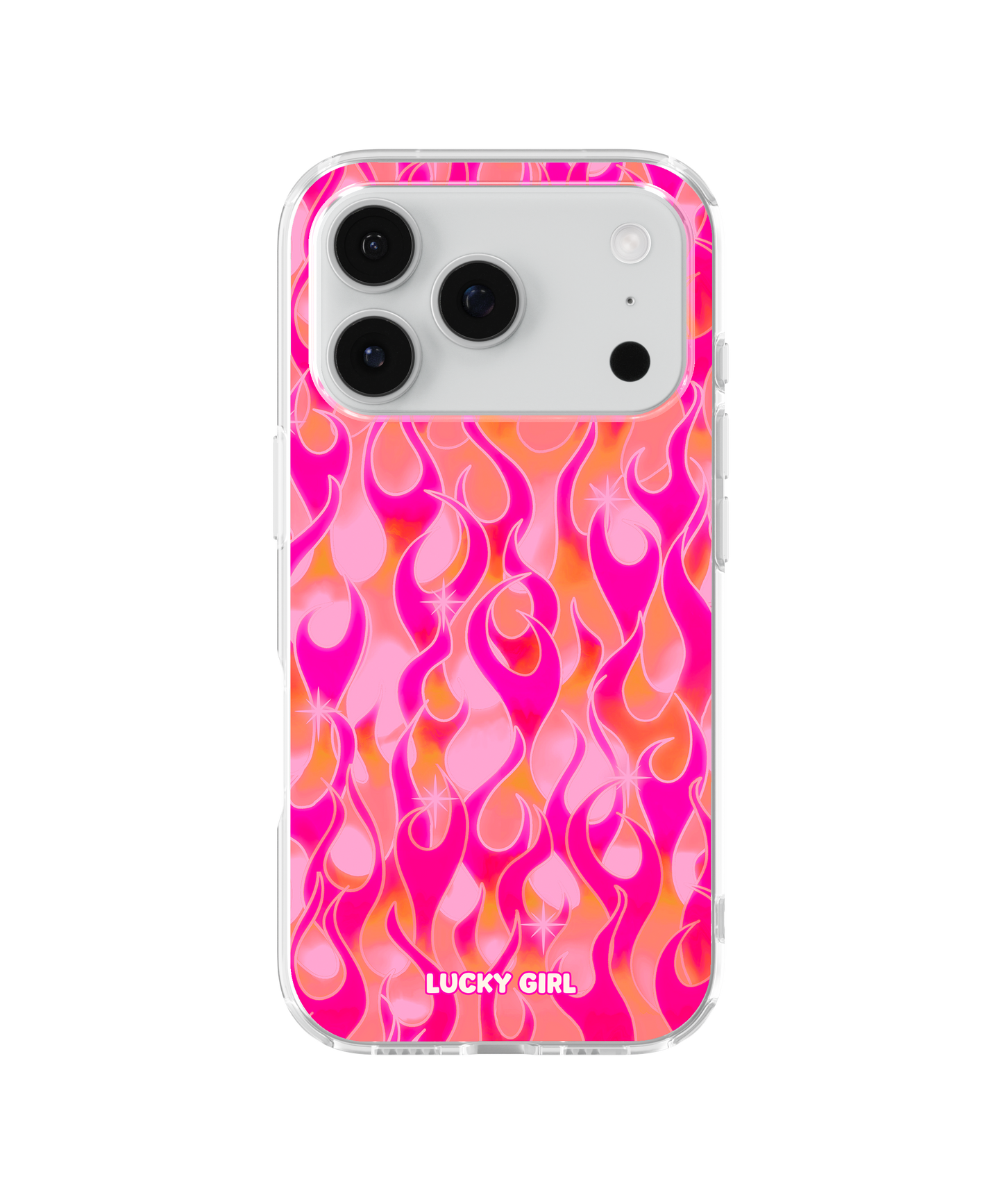 Fever Flames Clear Case Insert