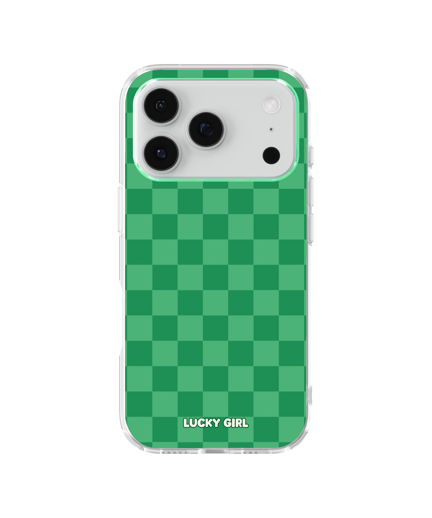 Emerald City Checkers Clear Case Insert