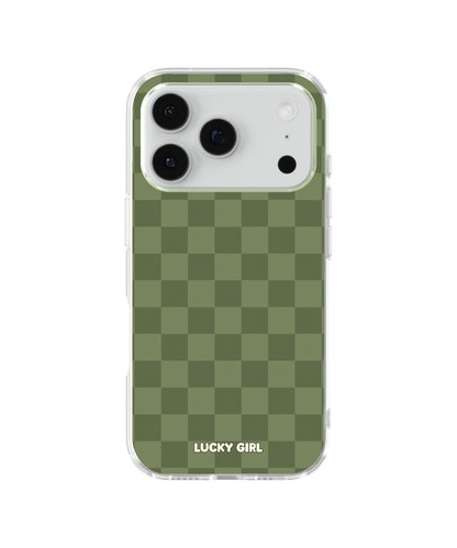 Moss Checkers Clear Case Insert