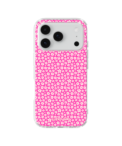 Raspberry Little Blooms Clear Case Insert