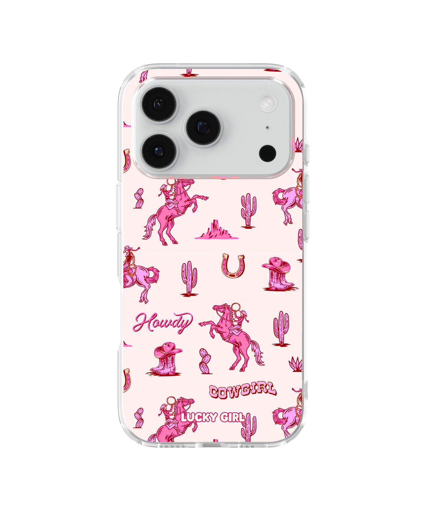 Classic Cowgirl Clear Case Insert