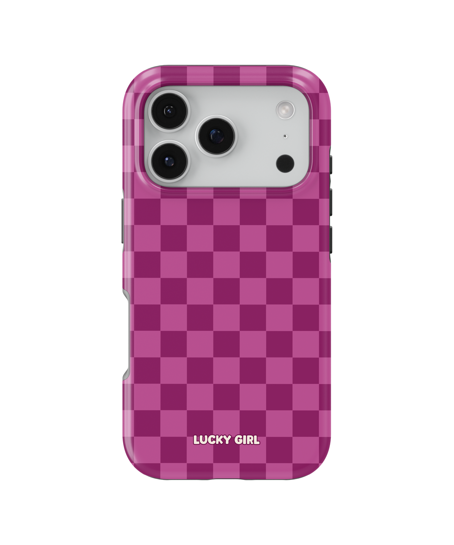 Velvet Checkers Phone Case