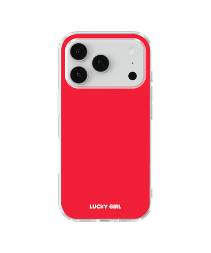 Vermillion Solids Clear Case Insert