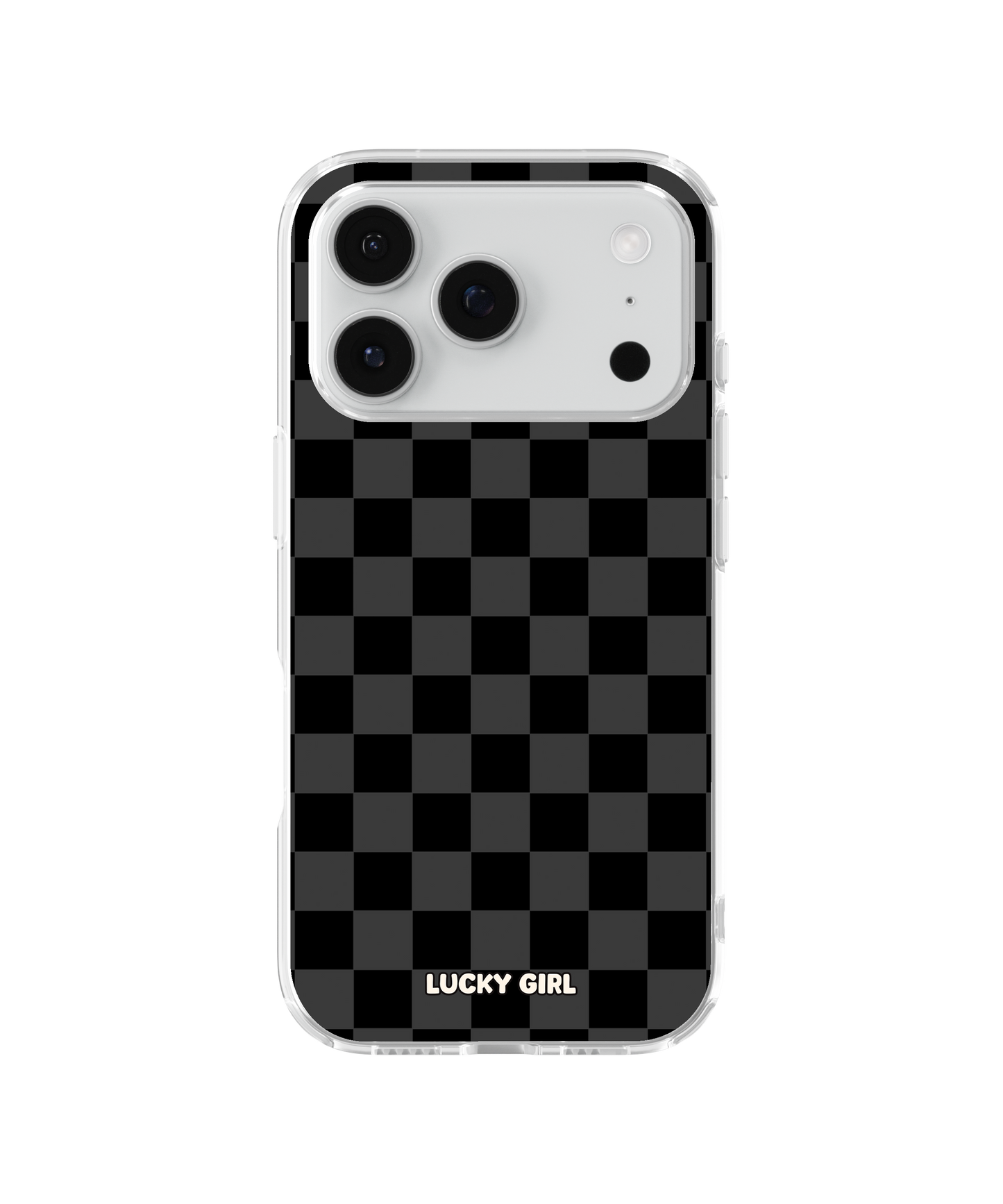 Onyx Checkers Clear Case Insert