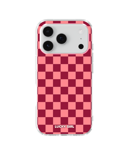 Love Checkers Clear Case Insert