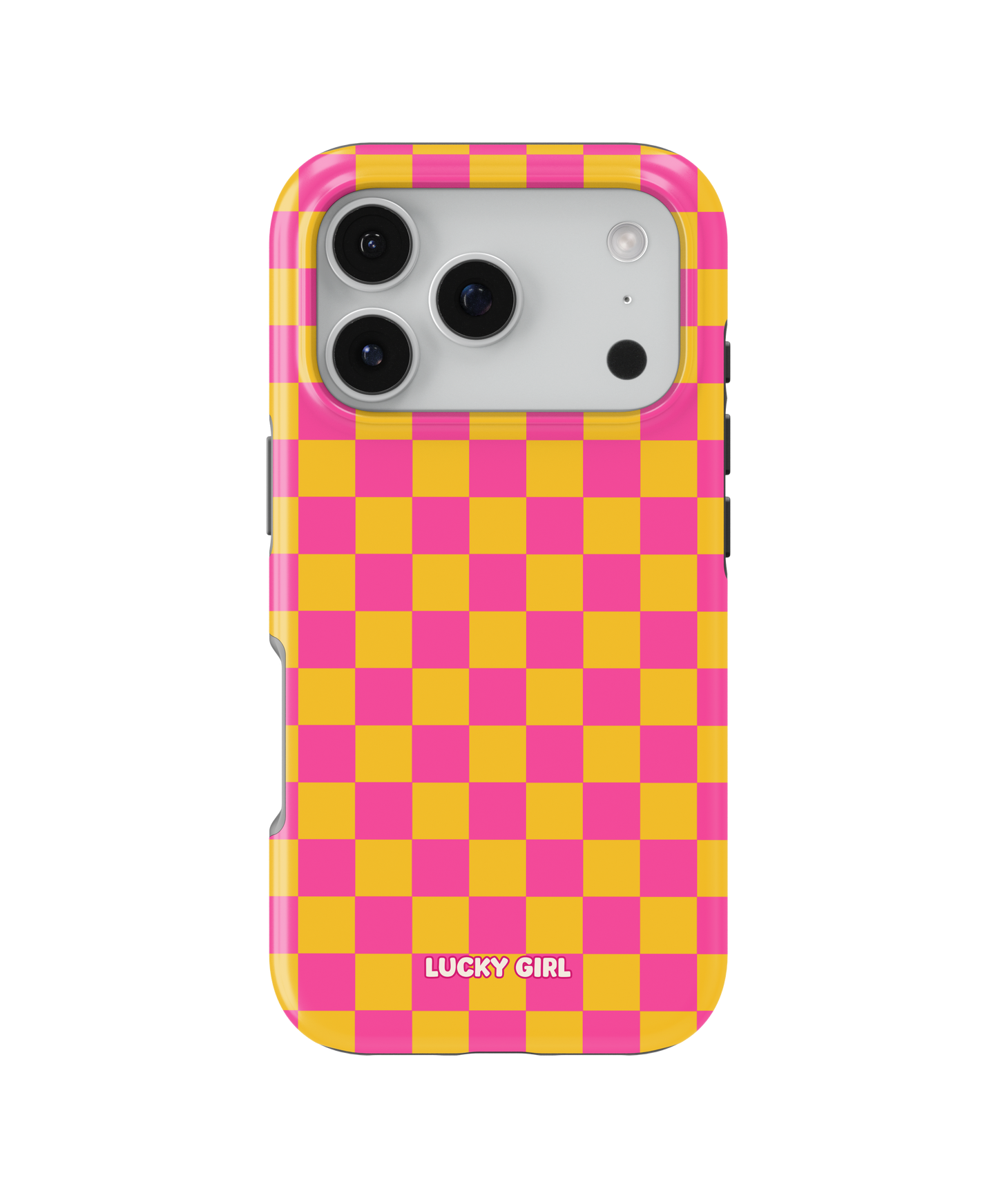 Pink Lemonade Checkers Phone Case