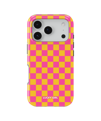Pink Lemonade Checkers Phone Case