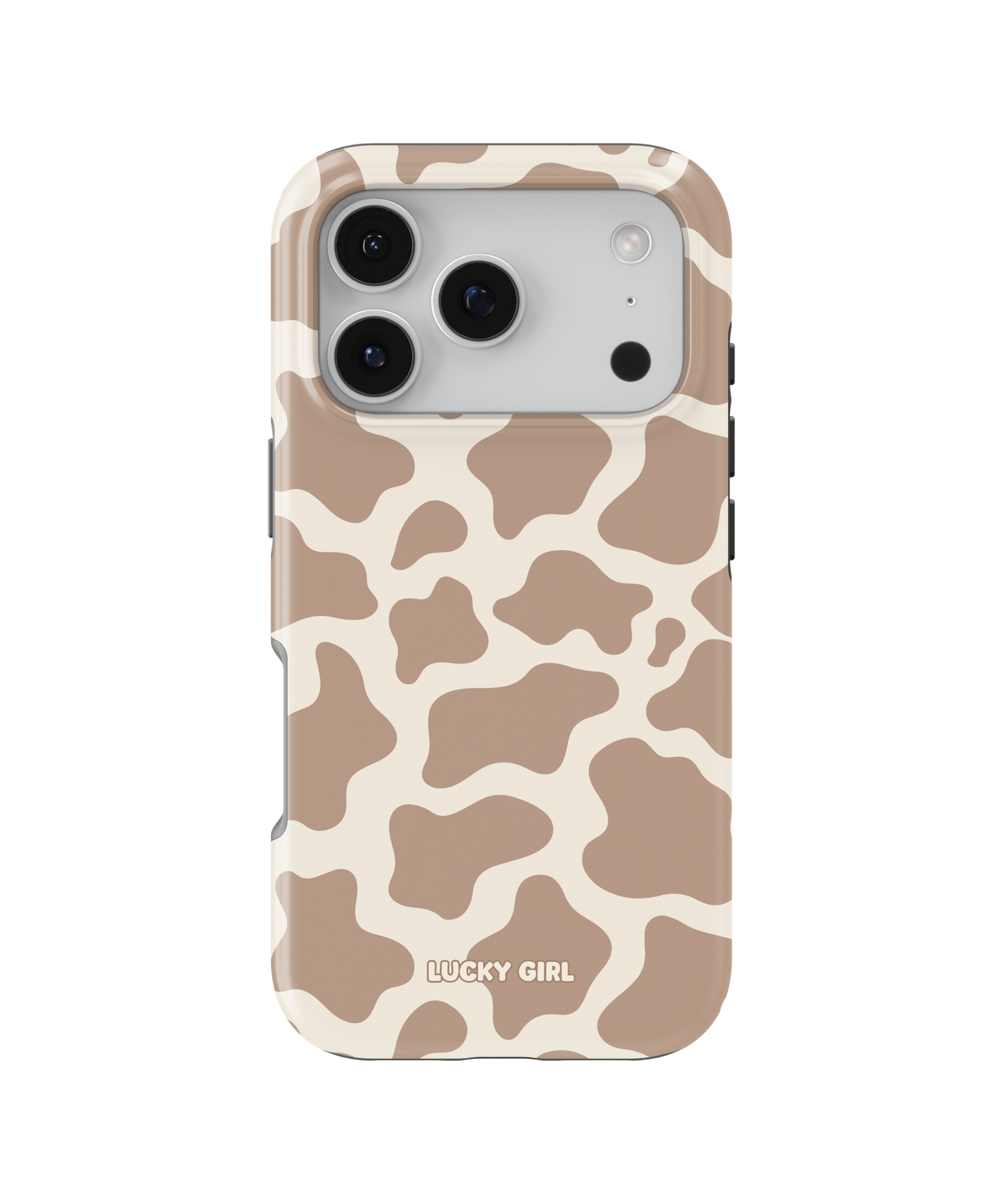 Chestnut Cow Print Phone Case