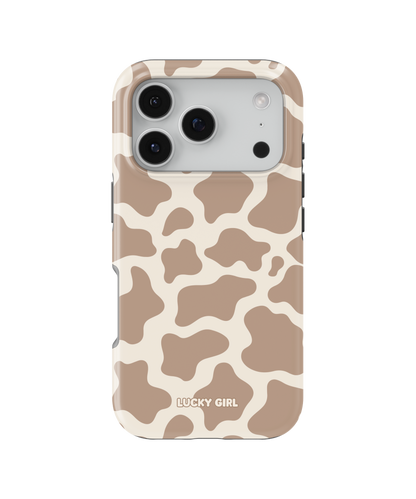 Chestnut Cow Print Phone Case