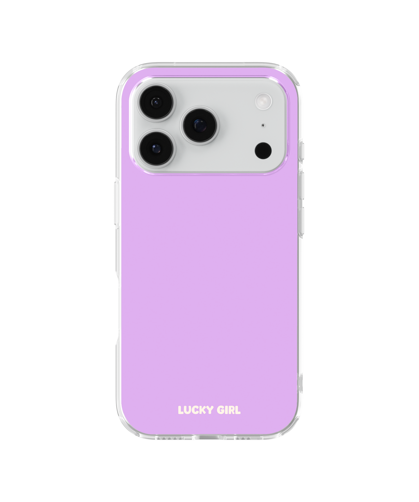 Lilac Solids Clear Case Insert