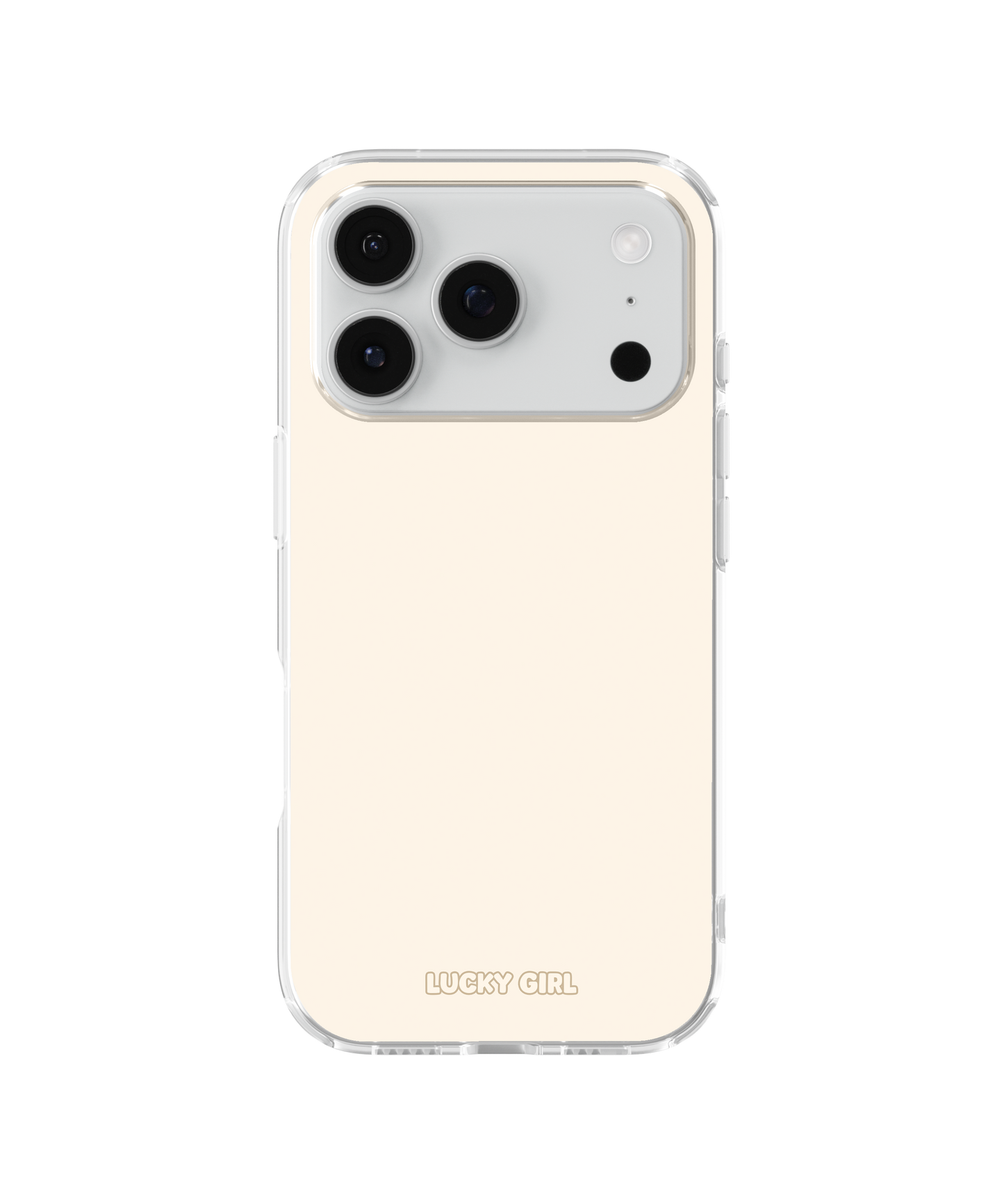 Vanilla Milkshake Solids Clear Case Insert