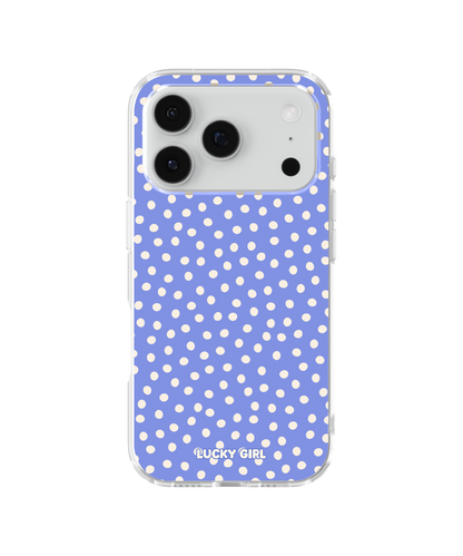 Bluebell Dots Clear Case Insert