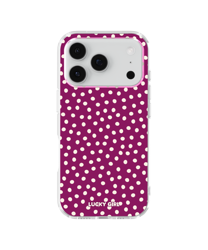 Velvet Dots Clear Case Insert