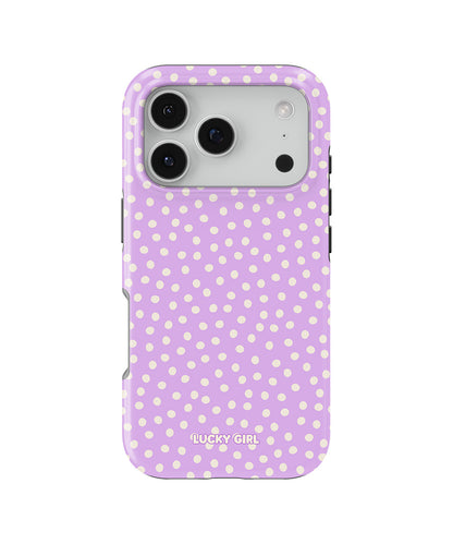Lilac Dots Phone Case