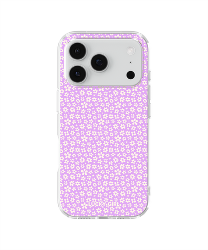 Lavender Little Blooms Clear Case Insert