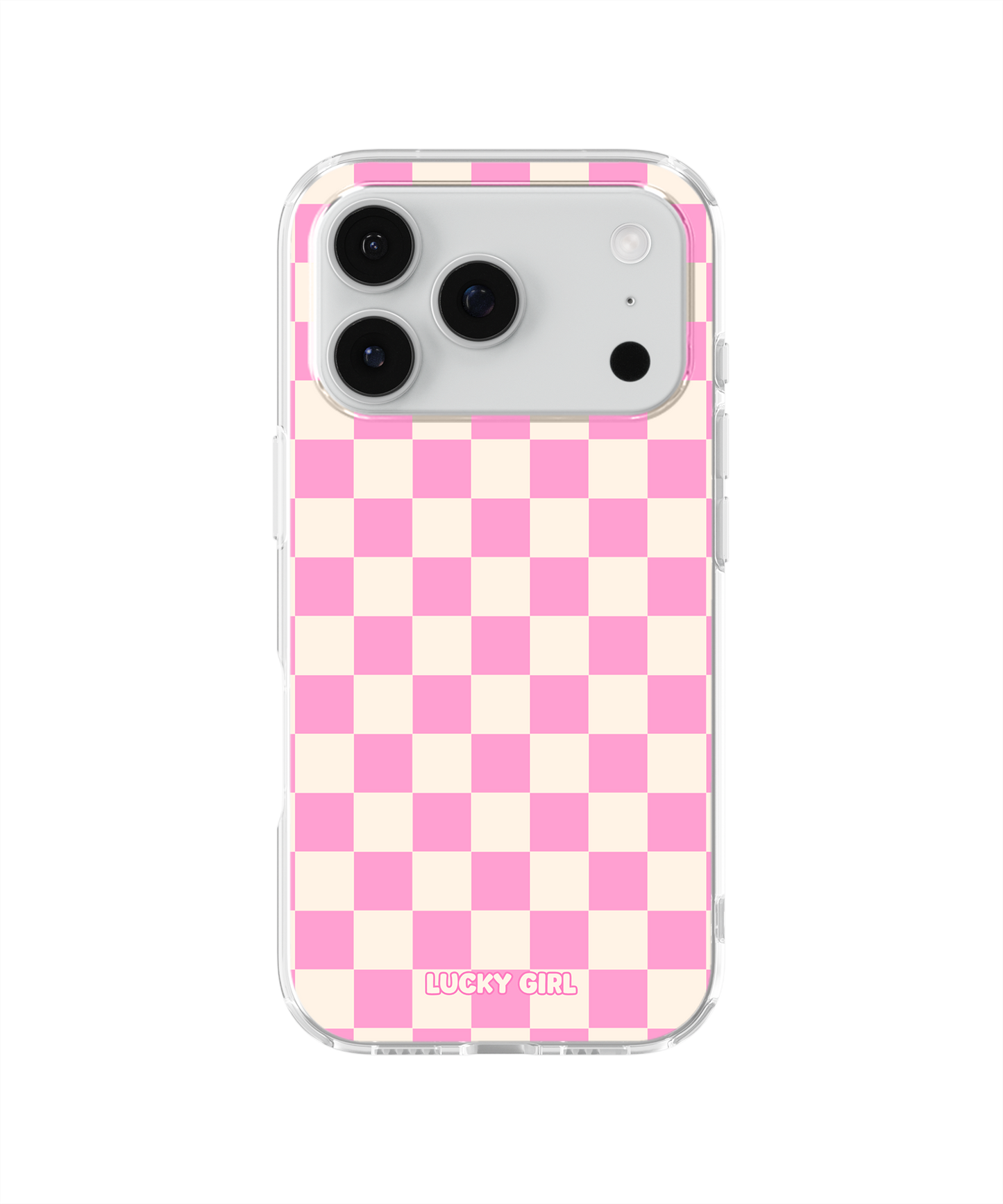 Bubblegum Checkers II Clear Case Insert