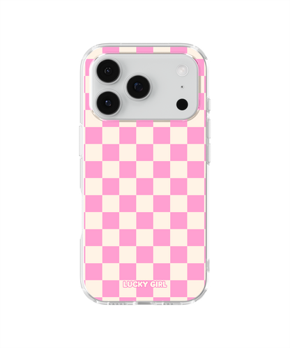 Bubblegum Checkers II Clear Case Insert