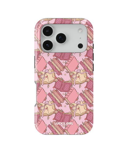 Pink Prose Phone Case