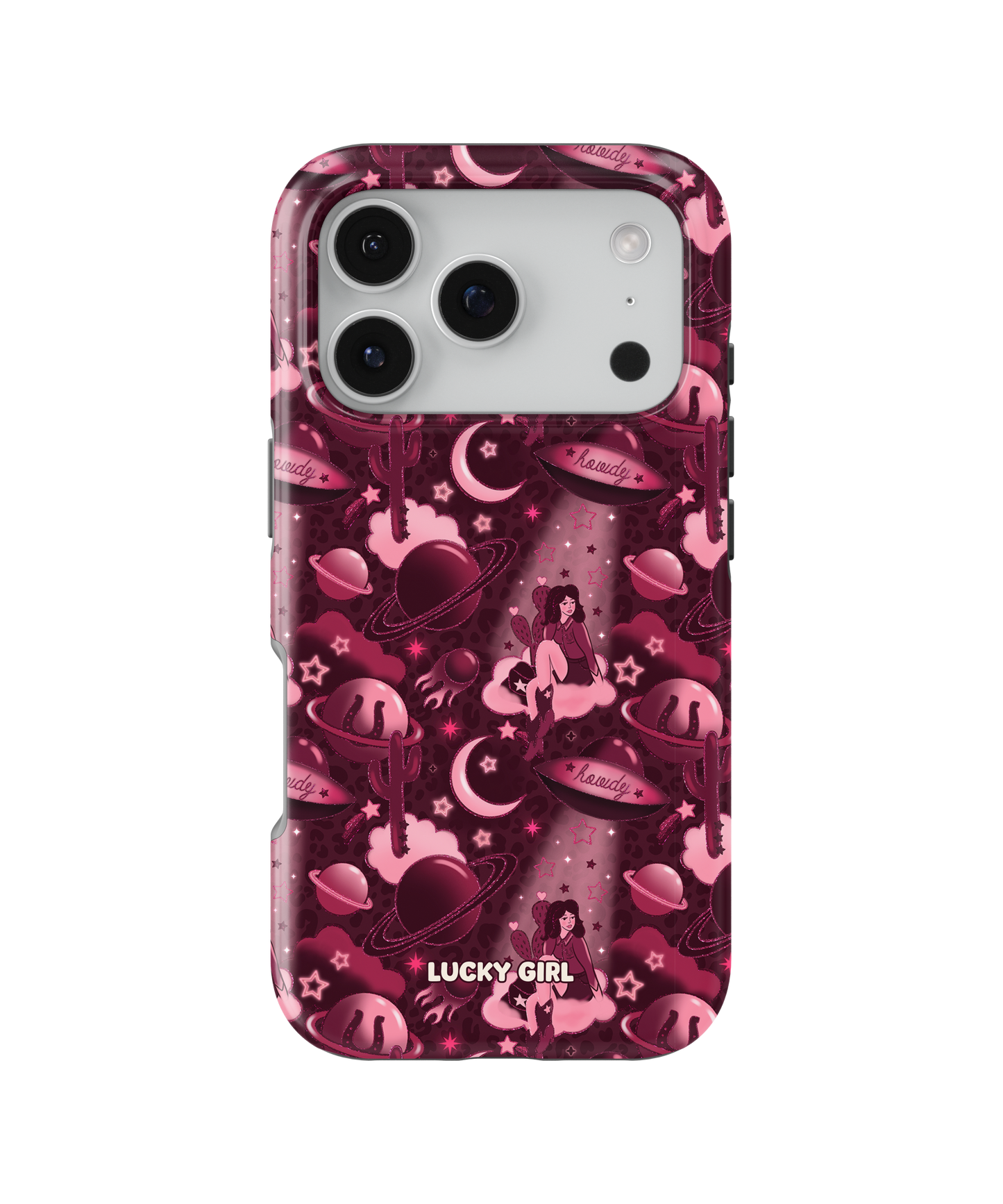 Cosmic Cowgirl Phone Case