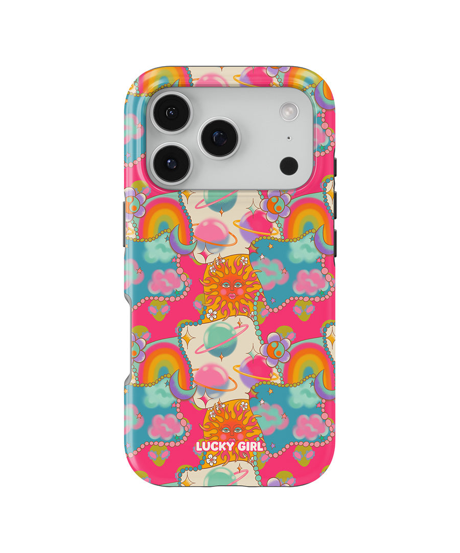 Neon Cosmos Phone Case