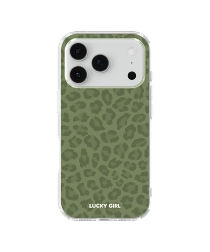 Moss Leopard Clear Case Insert