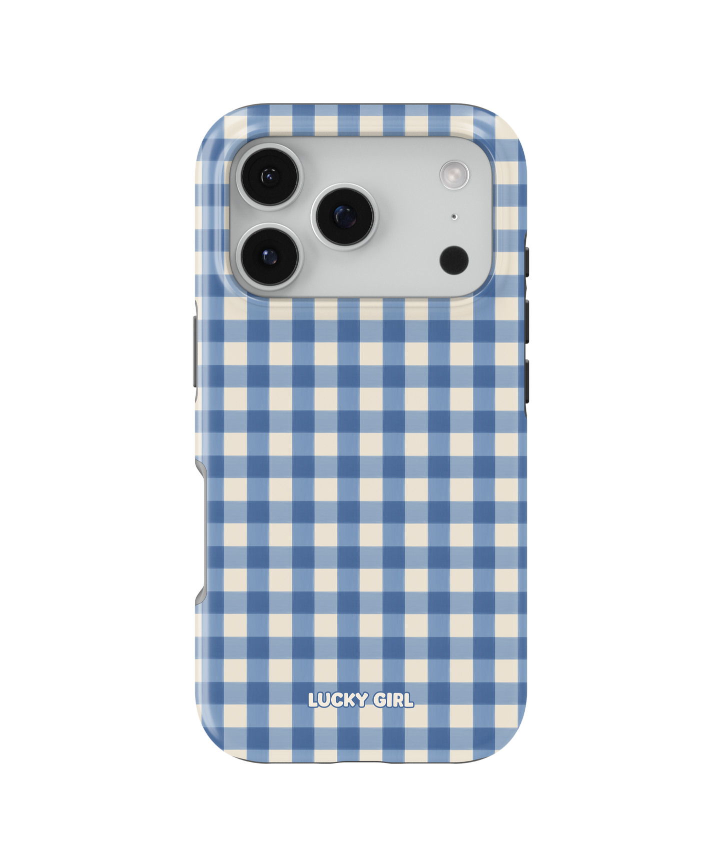 Blueberry Gingham Phone Case