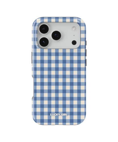 Blueberry Gingham Phone Case