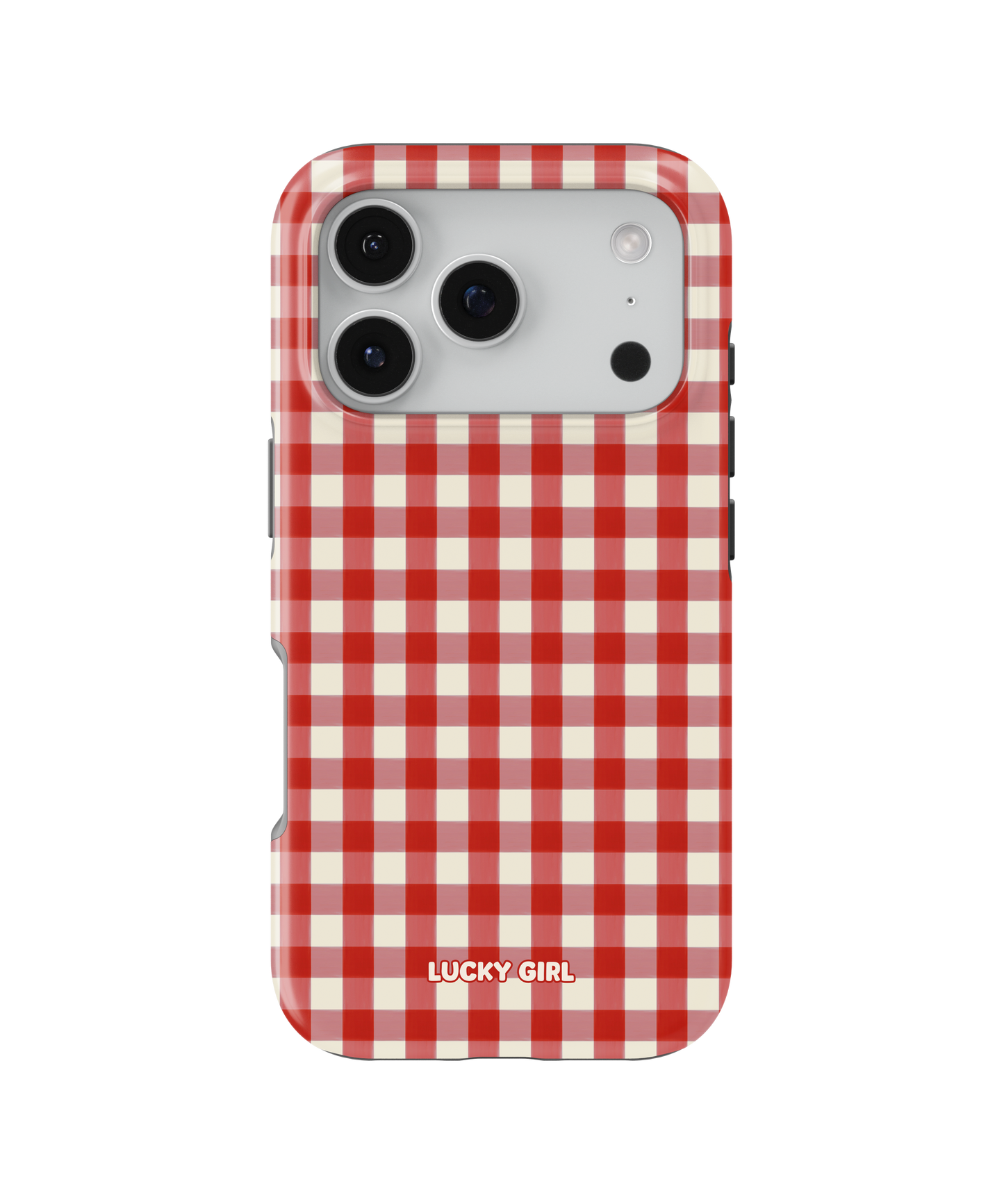 Apple Gingham Phone Case