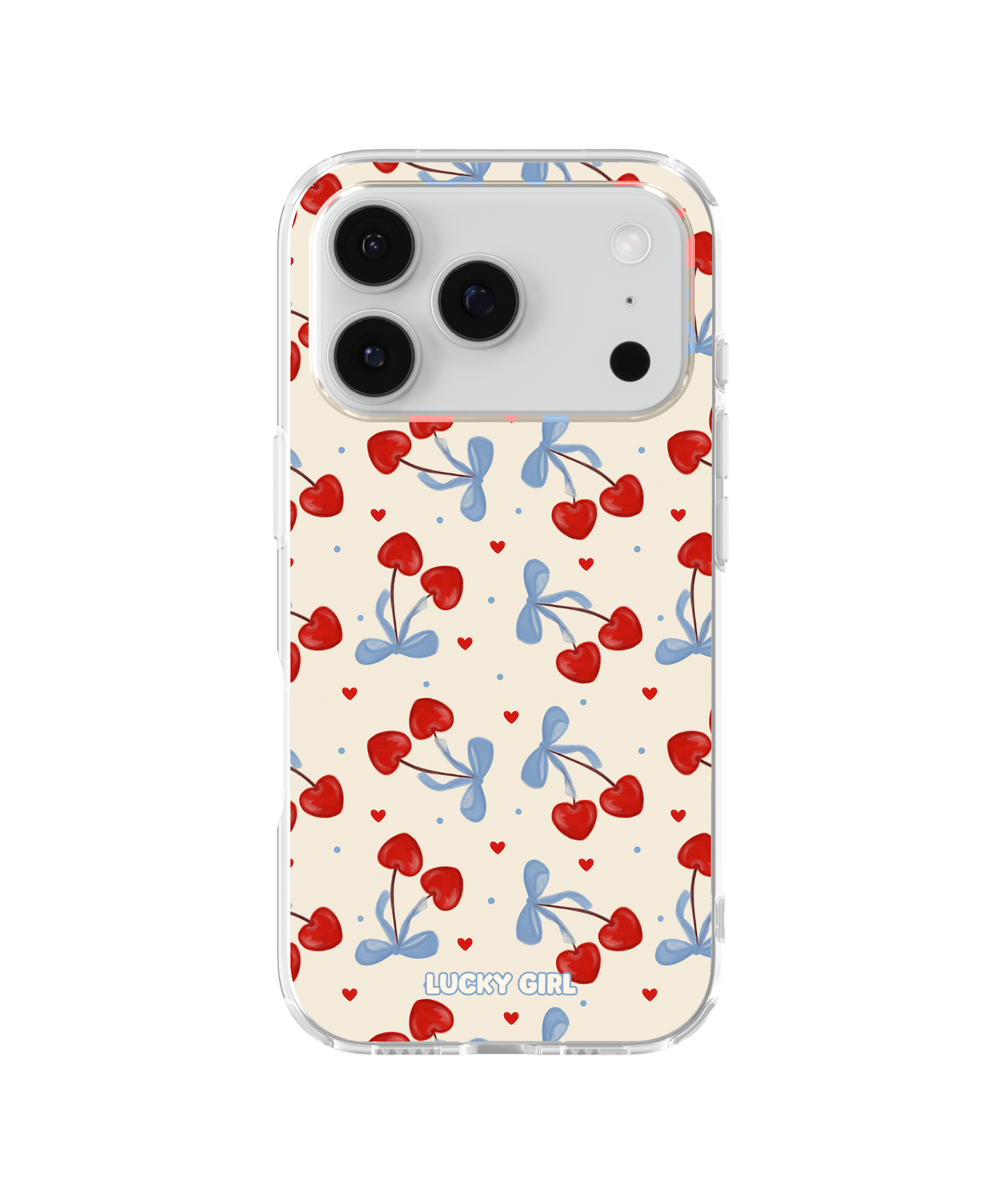 Cherry Cute Clear Case Insert