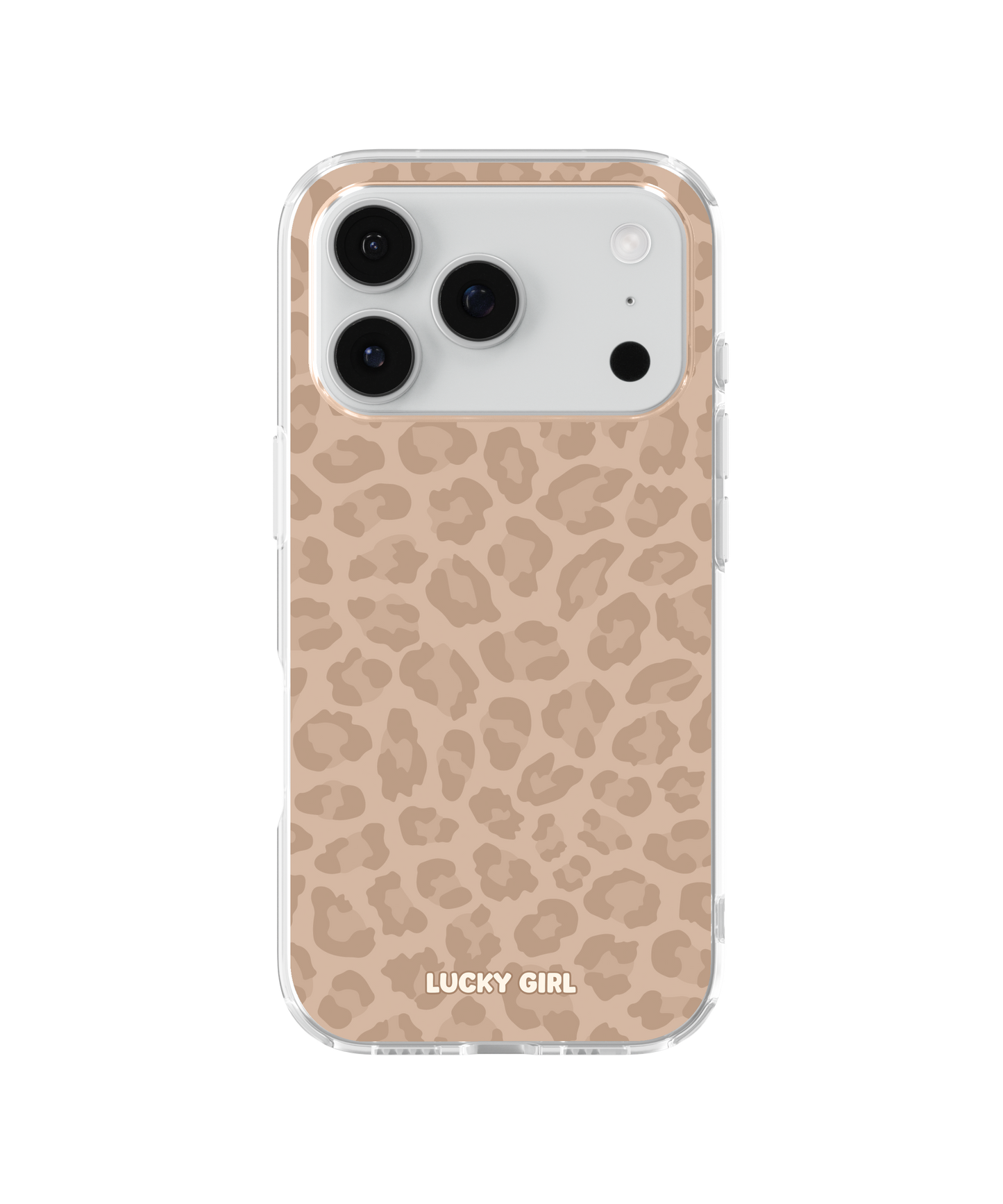 Chestnut Leopard Clear Case Insert