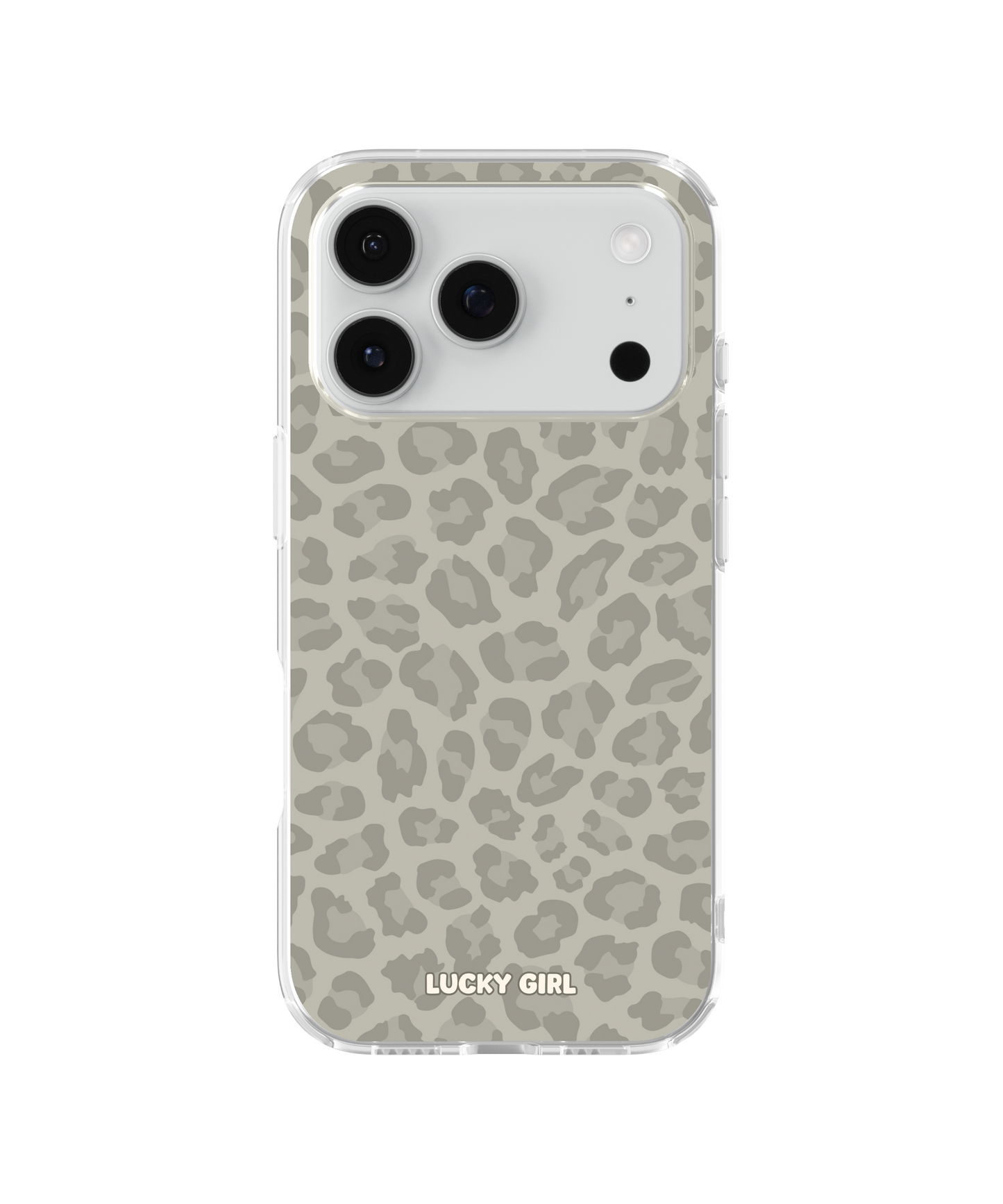 River Rock Leopard Clear Case Insert