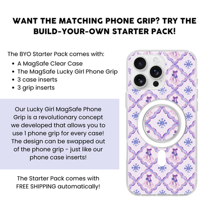 Icy Charm Clear Case Insert