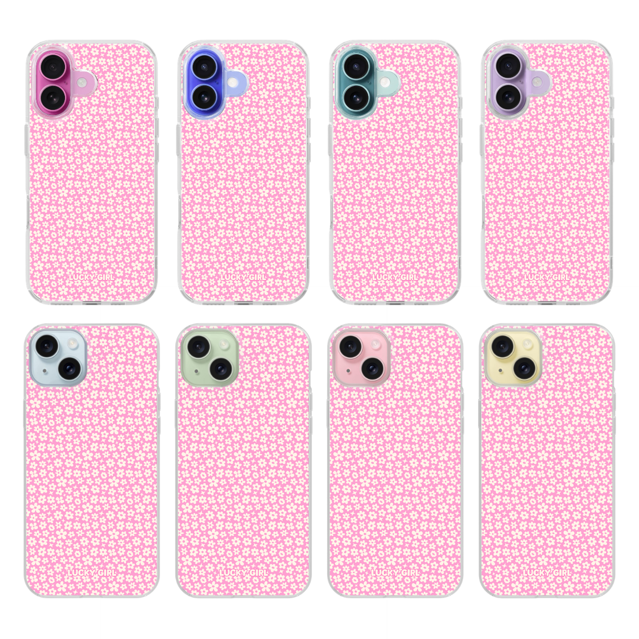Bubblegum Little Blooms Clear Case Insert