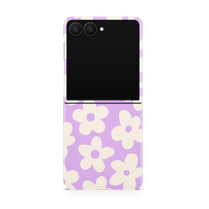 Lilac Big Blooms MagSafe Phone Case