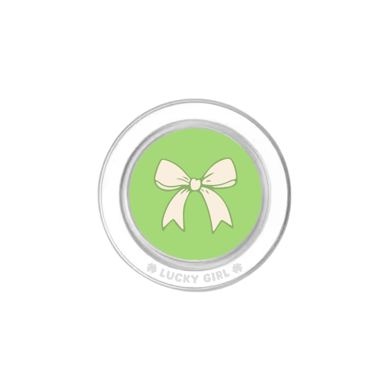 Katydid Bow Phone Grip Insert